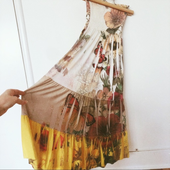 Francesca’s tiered midi dress - XS/S - Picture 4 of 4